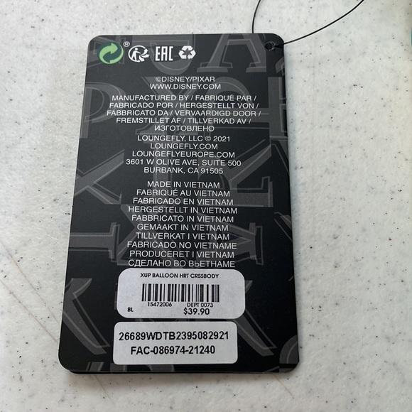 Pixar Loungefly Up crossbody - Picture 3 of 5